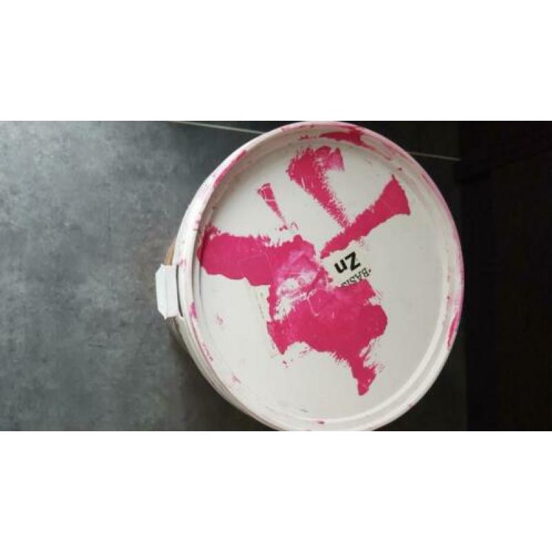 Latex muur verf rose