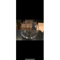Grote viskom glas