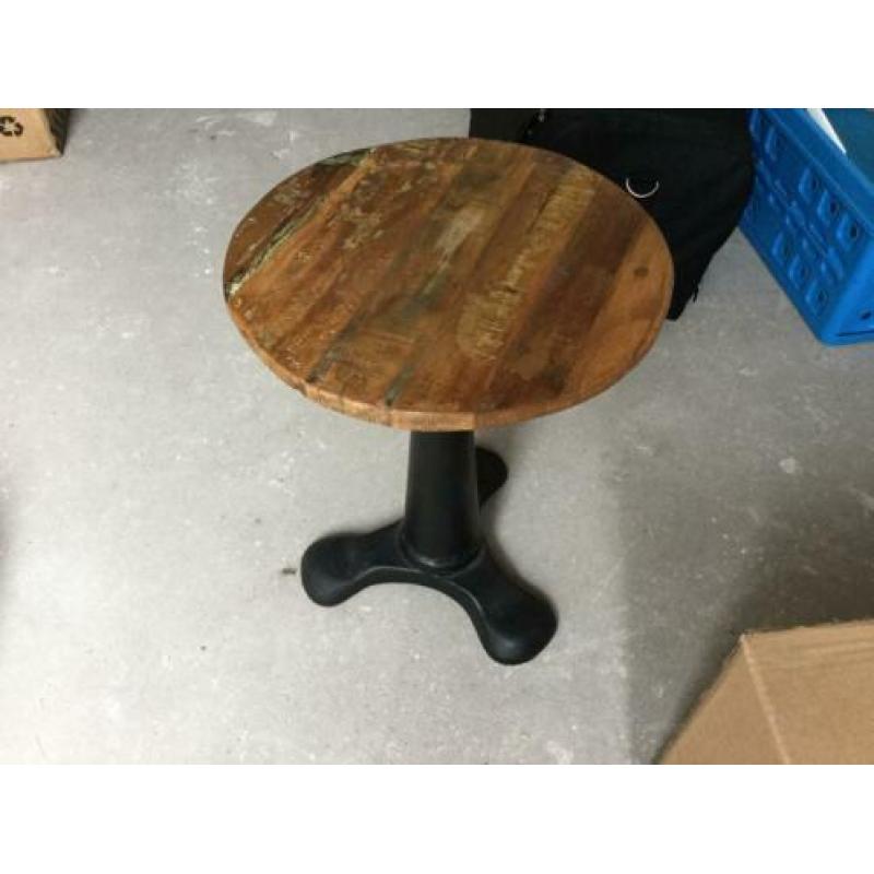 Industriële bijzettafeltje NIEUW!!!!