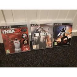 te koop 3 playstadion 3 spellen nieuw in dozen