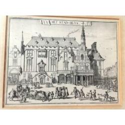 Romein de Hooge - Het Stads-Huys te Haarlem - Gravure 1688