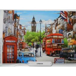 KING 3 IN 1 PUZZLES 1000 stukjes City