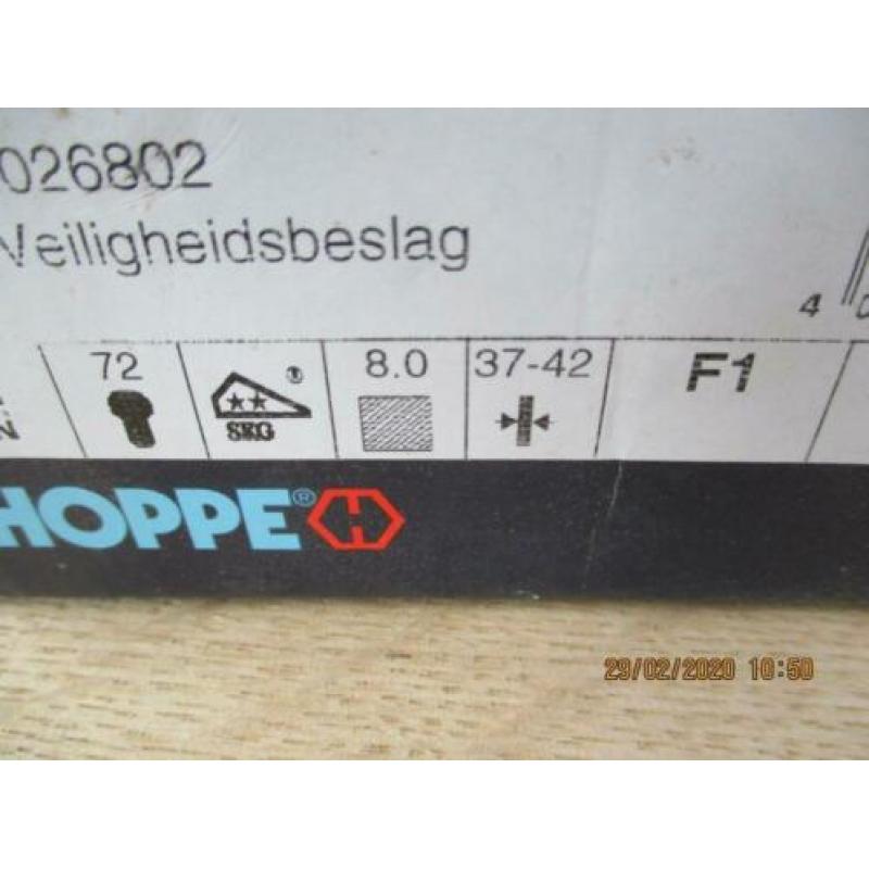 Hoppe Veiligheidsbeslag () SKG3 NIEUW in doos