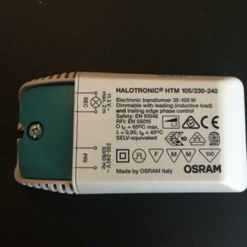 10x Osram trafo transformer htm halotronic led transformator