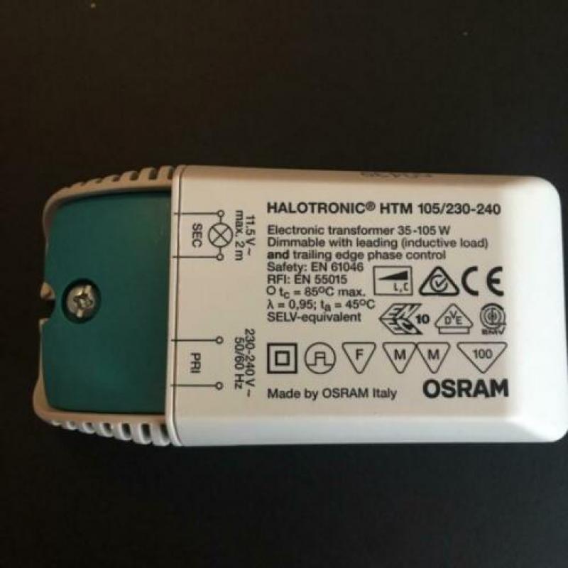 10x Osram trafo transformer htm halotronic led transformator