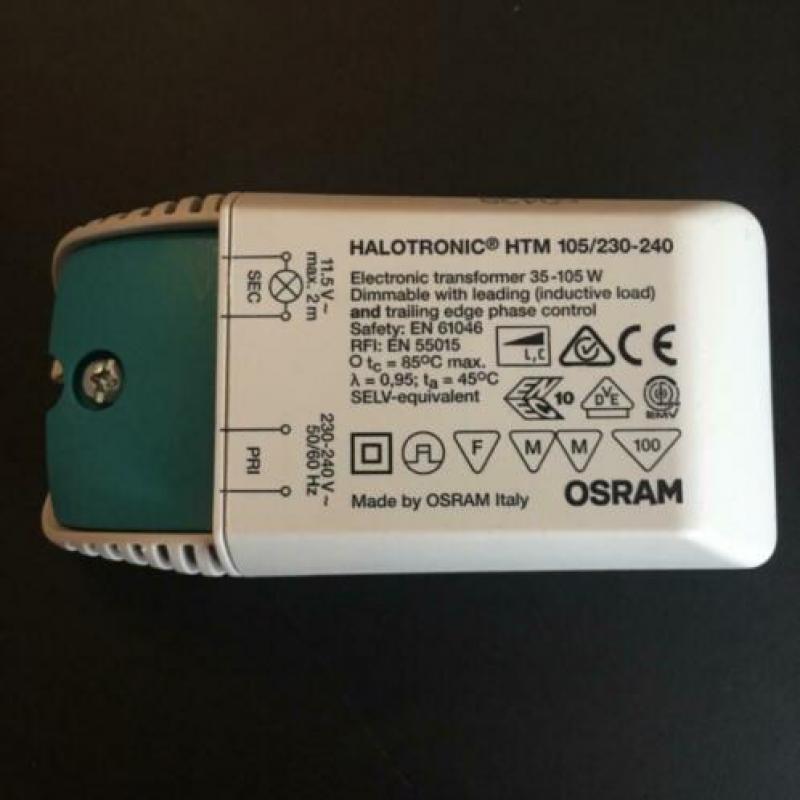 10x Osram trafo transformer htm halotronic led transformator