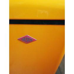 te koop mooie vintage wesco prullen bak