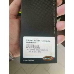 Held bruin lederen motorjack nieuw outlet maat 50 en 52