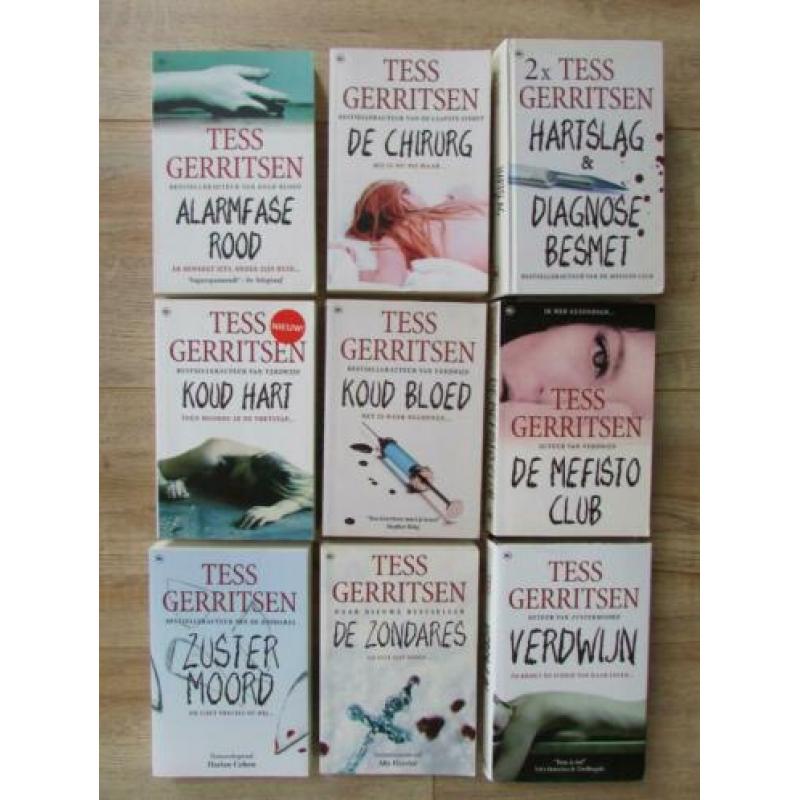 Tess Gerritsen:Aandenken,Sneeuwval,Meisje vermist,Leerling..