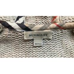 Vest jasje Burberry origineel rits knopen mt 74