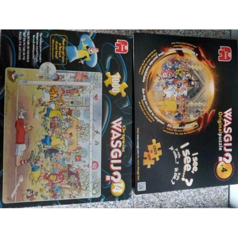 Gave wasgij puzzels compleet en uit rookvrije omgeving