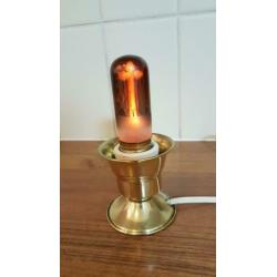 Devotielamp, devotielampje, kruislampje, koper, jaren 50