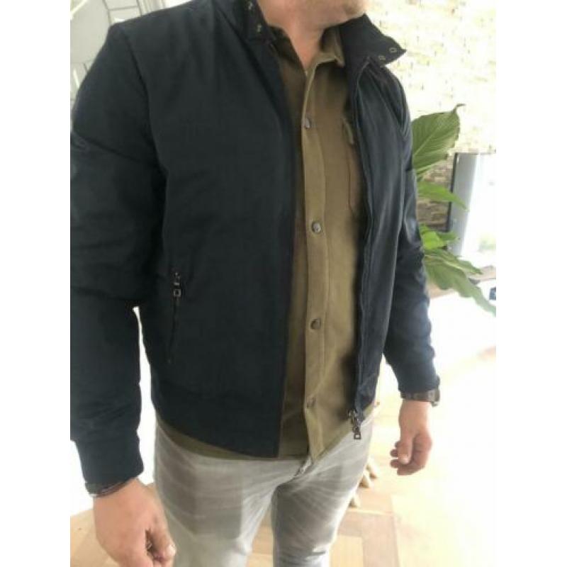 Donkerblauwe Tommy Hilfiger zomerjas heren maat L
