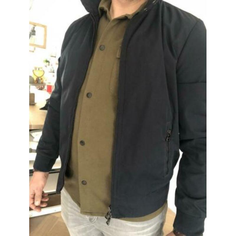 Donkerblauwe Tommy Hilfiger zomerjas heren maat L