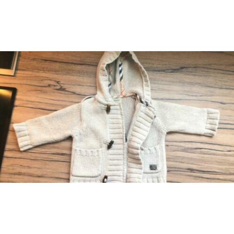 Vest jasje Burberry origineel rits knopen mt 74