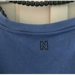 Als Nieuw! NIKKIE sweatdress jurk dress jeans blauw maat 38