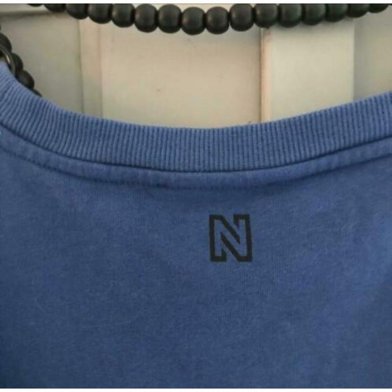 Als Nieuw! NIKKIE sweatdress jurk dress jeans blauw maat 38