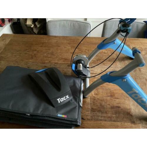 Tacx fietstrainer, met trainingsmat en trainingsband!
