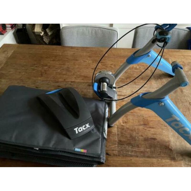 Tacx fietstrainer, met trainingsmat en trainingsband!