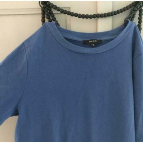 Als Nieuw! NIKKIE sweatdress jurk dress jeans blauw maat 38