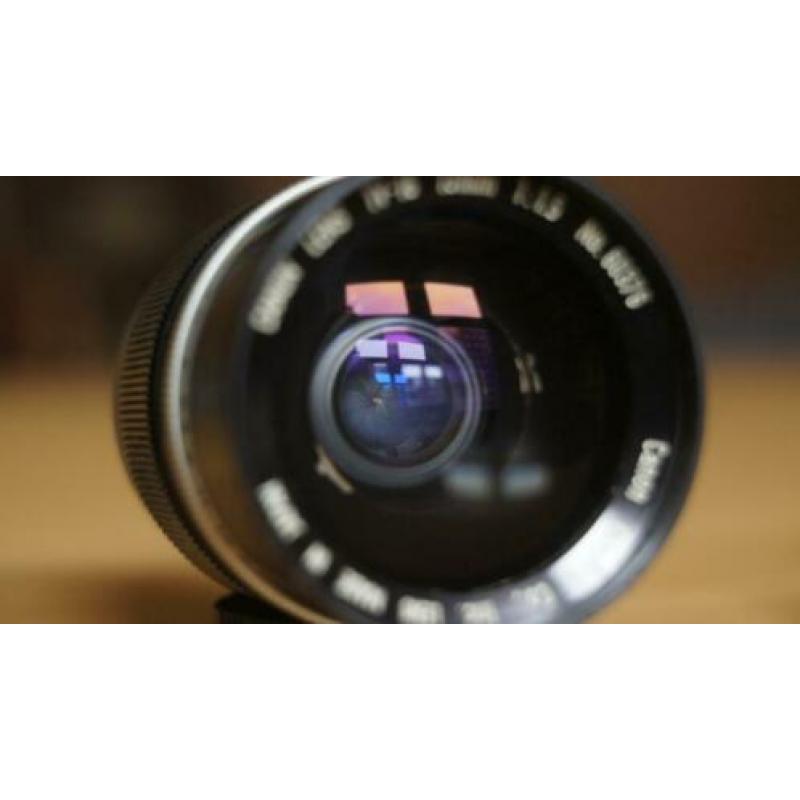 Canon 13mm F/1:1.5 C-mount