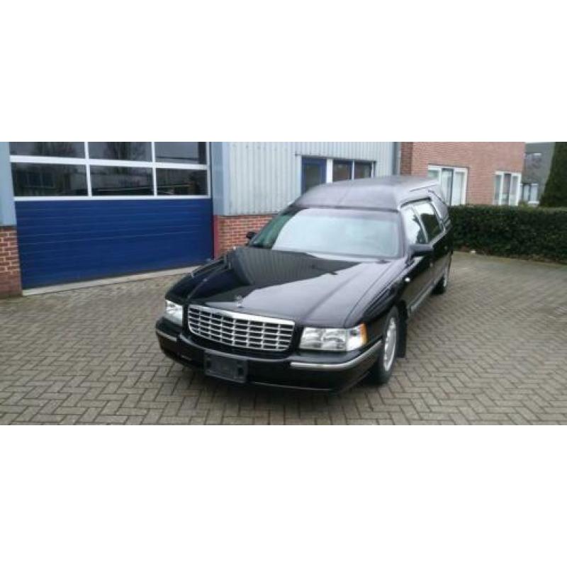 Cadillac De Ville Rouwauto Lijkwagen Overbrengauto Uitvaart
