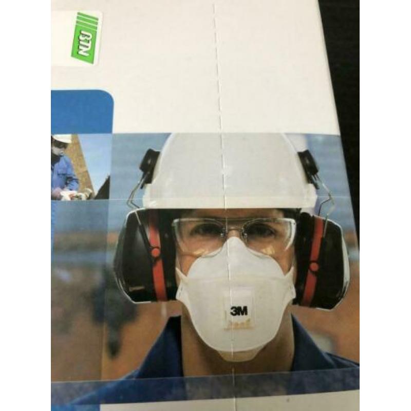 5 stuks 3M Aura FFP2 mondmaskers met ademventiel
