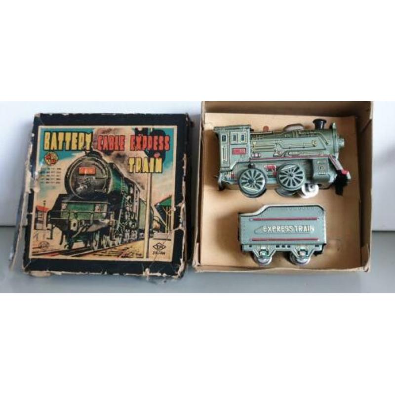 1960 TM Toys Battery cable exppres train trein