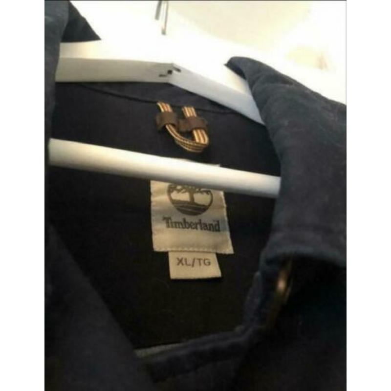 Mooie donkerblauwe Timberland damesjas