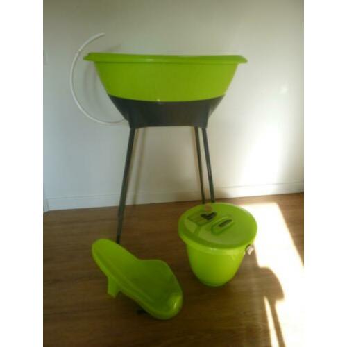 LUMA Bad- en verzorgingsset lime