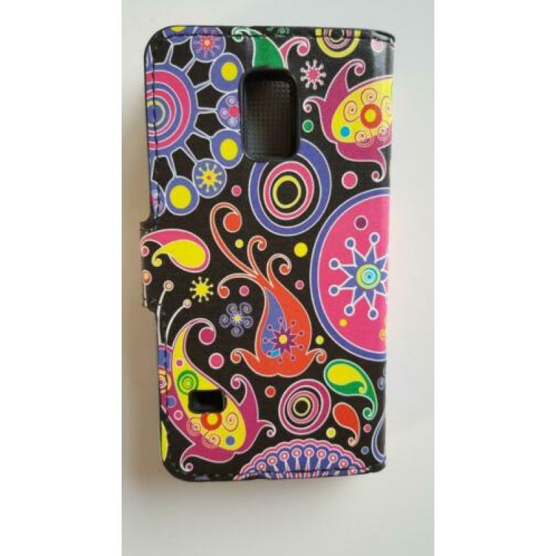 Samsung Galaxy S5 Mini Bookcase Flip Cover Wallet case hoes.