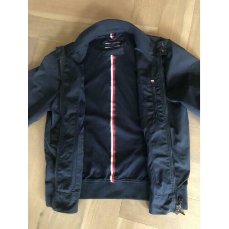 Donkerblauwe Tommy Hilfiger zomerjas heren maat L