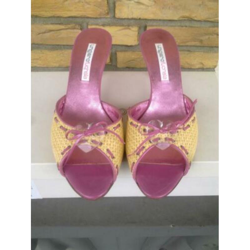 Schoenen Emanuel Ungaro origineel nieuw muiltjes maat 39-40