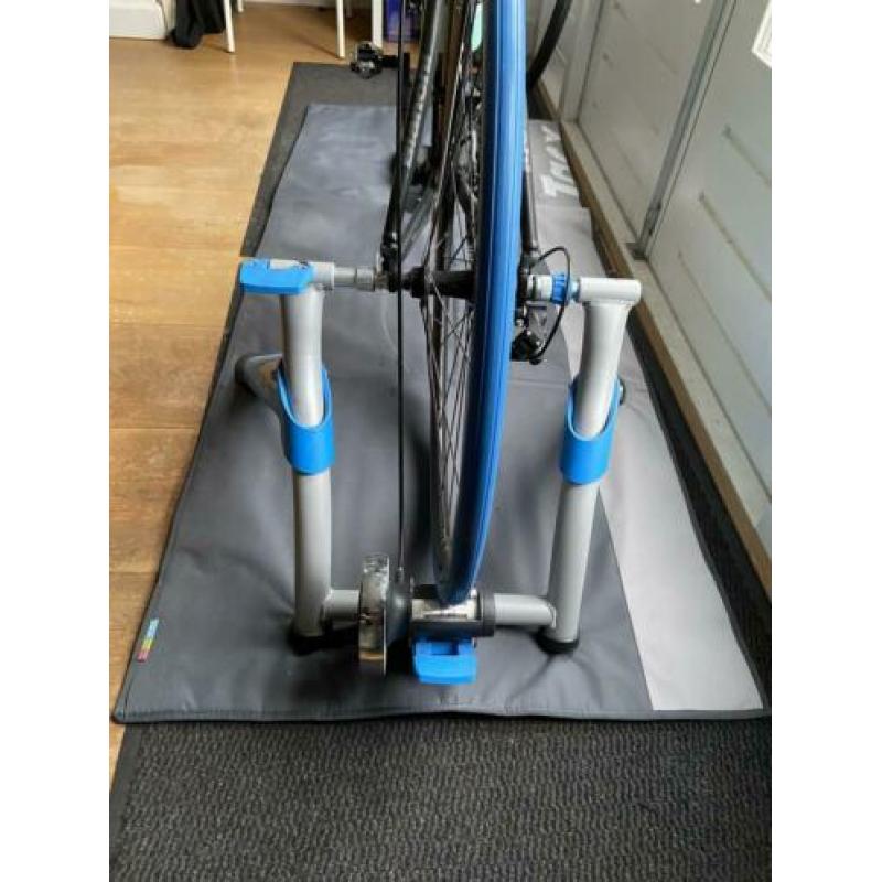 Tacx fietstrainer, met trainingsmat en trainingsband!