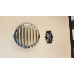 Voorkap gril Vespa ET2 en ET4 (front grill chroom) NIEUW