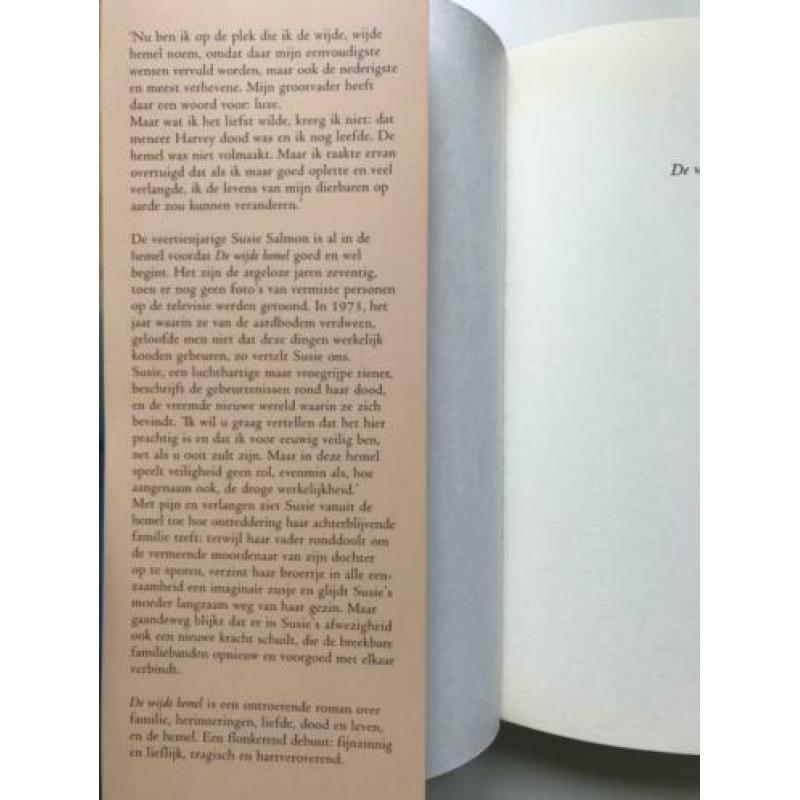 Alice Sebold - De wijde hemel