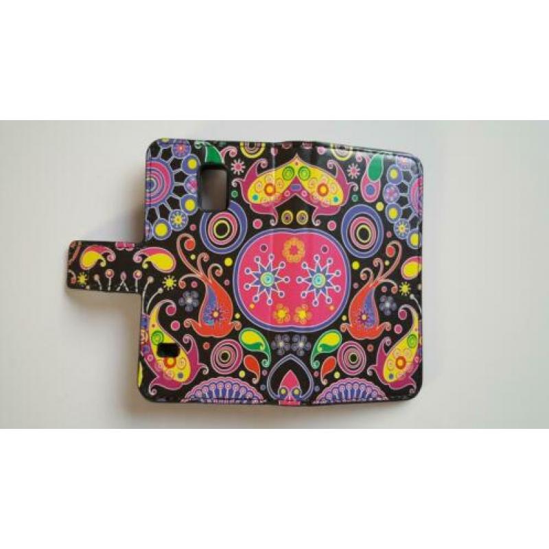 Samsung Galaxy S5 Mini Bookcase Flip Cover Wallet case hoes.