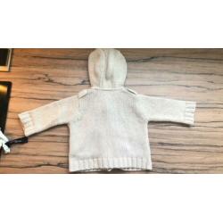 Vest jasje Burberry origineel rits knopen mt 74