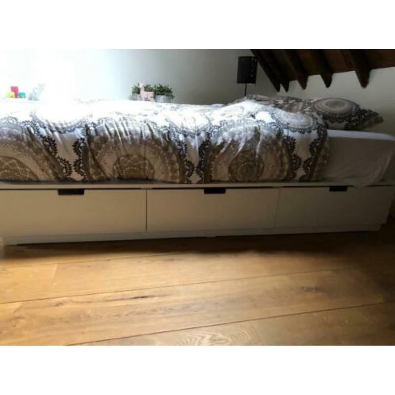 2 persoonsbed Brimnes IKEA wit