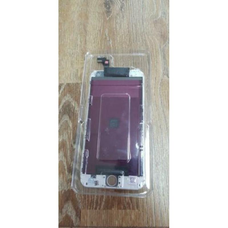 iPhone 6 plus frontscreen wit / zwart
