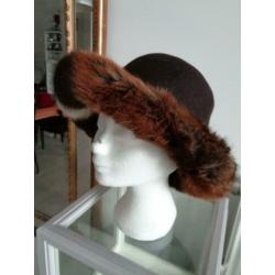 Maison de Bonneterie dames hoed, 100% wol, Nieuw