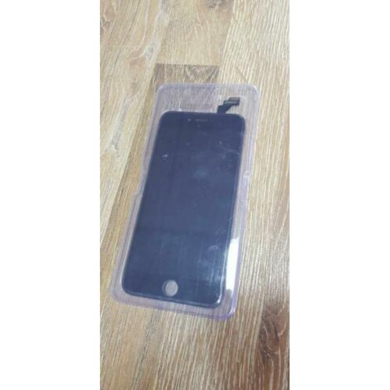 iPhone 6 plus frontscreen wit / zwart