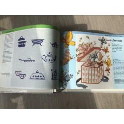 Verzamelmap creatief met kruissteek