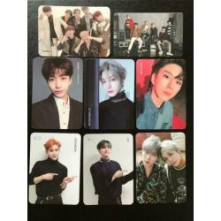 Kpop - Monsta X photocards Wonho I.M Kihyun Jooheon Hyungwon