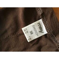 NIEUW chic topje MEY taupe hemdje spaghettitop 12.50 euro
