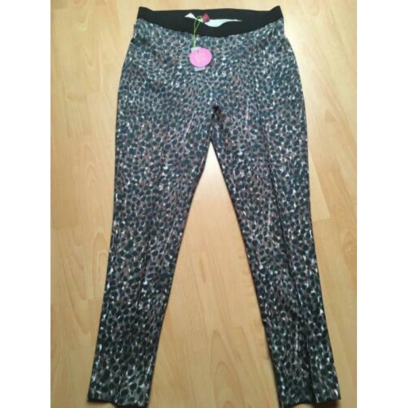 Kyra & ko leopard trouser xl
