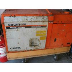 Diesel generator Kubota