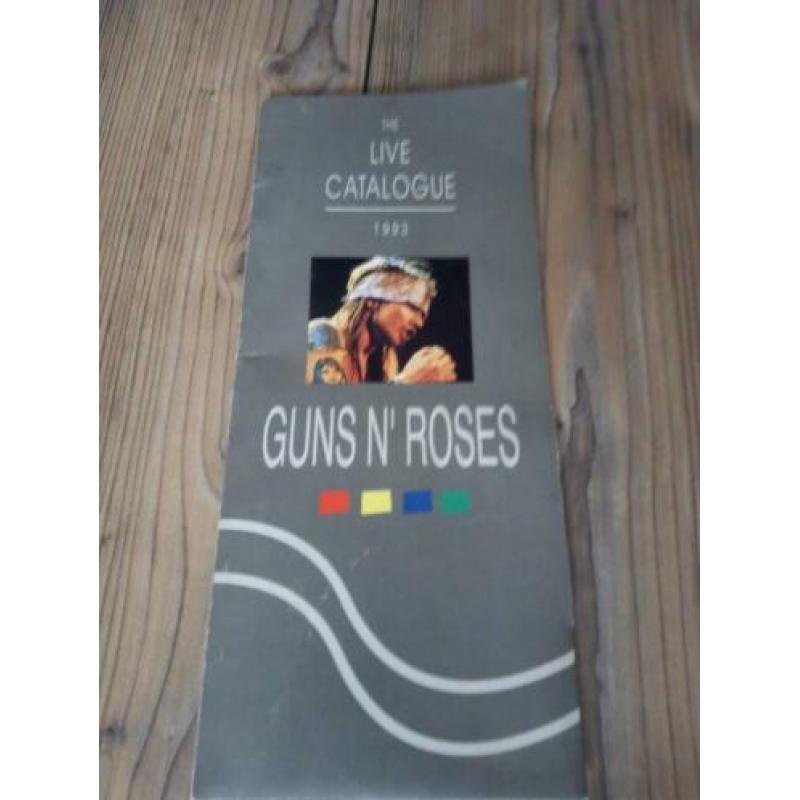 The live catalogue 1993 Guns n' roses