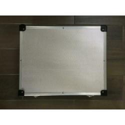 Aluminium cd / dvd koffer / organizer / flightcase