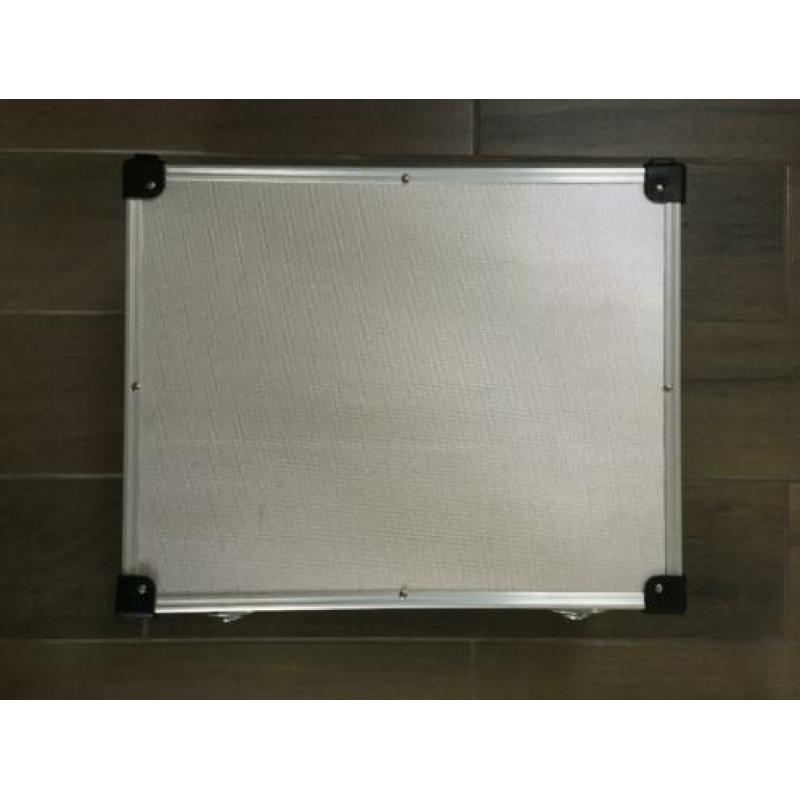 Aluminium cd / dvd koffer / organizer / flightcase